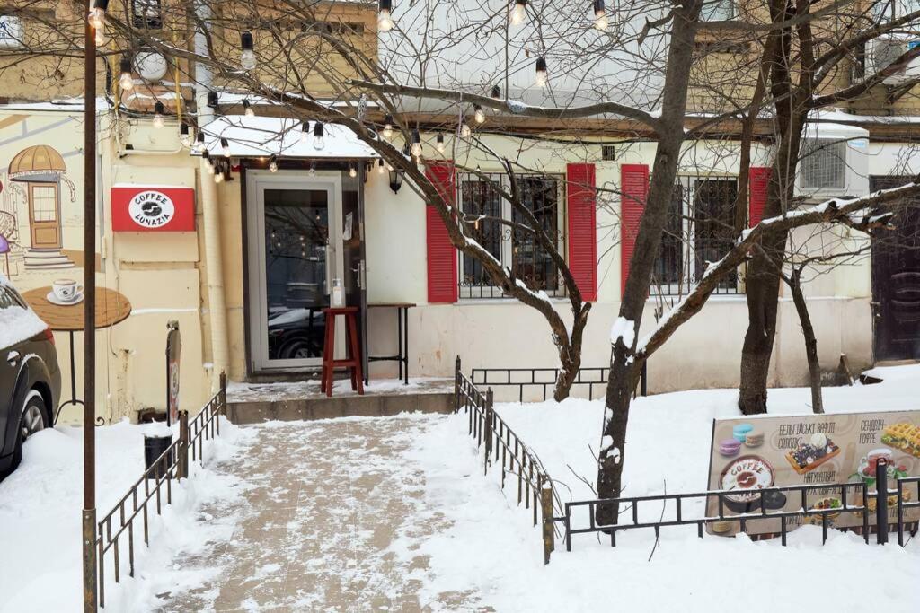 Apartment Near Bessarabsky Square Kiev Bagian luar foto